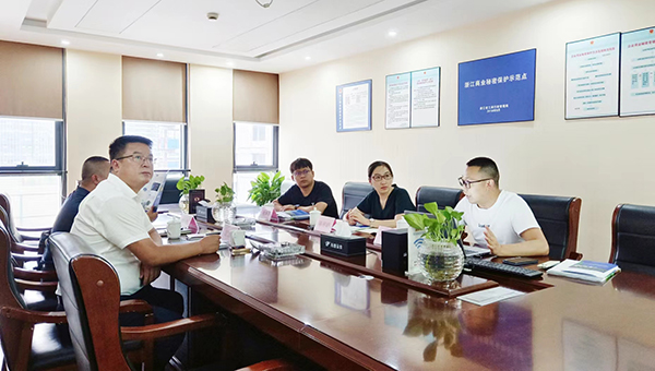 酒泉肃州区政府党组成员、副区长范志俊莅临金年会体育官方网站考察
